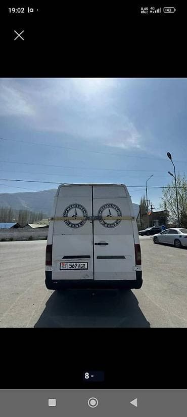 спринтер гурзавик: Mercedes-Benz Спринтер: 2000 г., 2.7 л, Ручные, Дизель, Фургон — 4