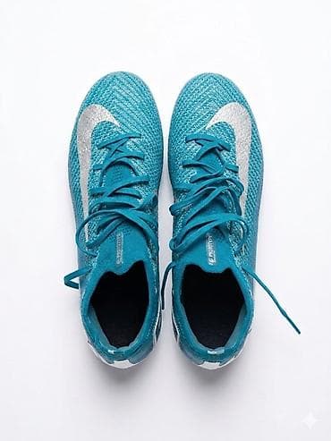 Футбольные бутсы Nike Mercurial (полевые, FG) - Цвет: бирюзовый с
