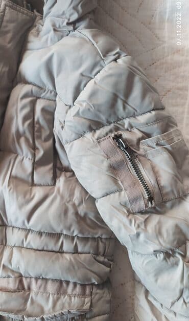 куртка подростковая зимняя: Качественные куртки б/у на мальчика: Серая зимняя очень тёплая куртка — 2