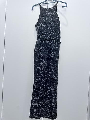 nike react: Комбинезон женский, черный в белый мелкий горох в идеальном состоянии — 1