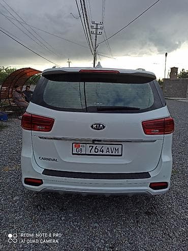 Kia Carnival: 2019 г., 2.2 л, Автомат, Бензин, Минивэн — 2