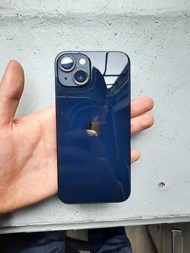 iphone 14 max: IPhone 13, Б/у, 128 ГБ, Синий, Коробка — 3