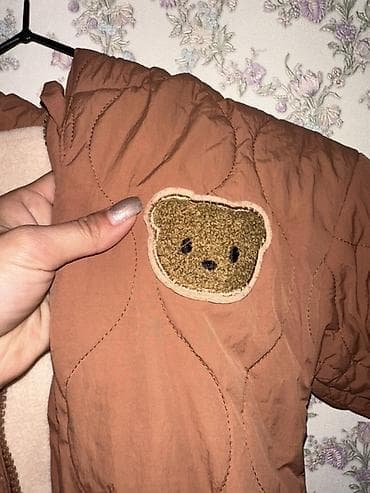 комбезы: Детский утеплённый комбинезон-пуховичок. - Цвет — 1