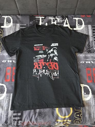 одежда для футбола: Футболка с принтом Dexter Morgan - Цвет: черный - Принт: крупный — 1