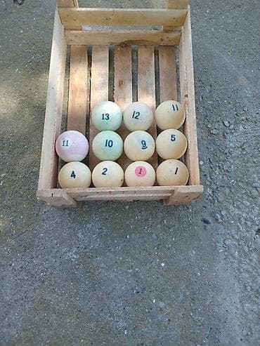 Спорт и хобби: 🎱 Бильярдные шары — 11 шт. Продам бильярдные шары в хорошем — 1