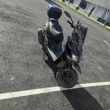 Скутер WANZ 4T, черный, городской/пригородный класс. Характеристики и at lalafo.kg Скутер WANZ 4T, черный, городской/пригородный класс. Характеристики и