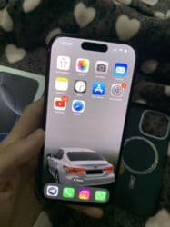 айфон se цена бу: IPhone 16 Pro, Колдонулган, 256 ГБ, Black Titanium, Кабель, Куту, 92 % — 1