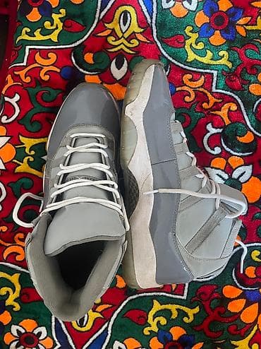Мужские ботинки, 44, Air Jordan, Б/у, цвет - Голубой, Самовывоз, Бесплатная доставка, Платная доставка