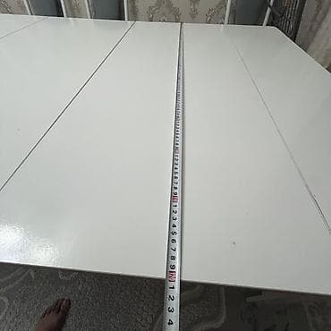 стол трансформер 2 в 1: Стол и стул для зала, Б/у, Самовывоз, Платная доставка, цвет - Белый — 5