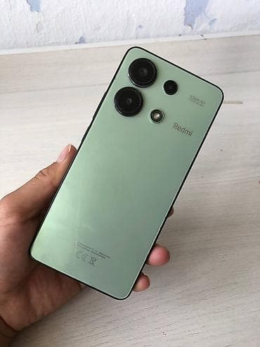 Redmi, Redmi Note 13, Б/у, 256 ГБ, цвет - Зеленый, 2 SIM