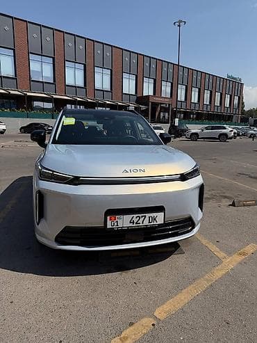 полик на багажник: GAC Aion — Гибридный кроссовер (R7/RV? на фото — Голубой серебристый — 1