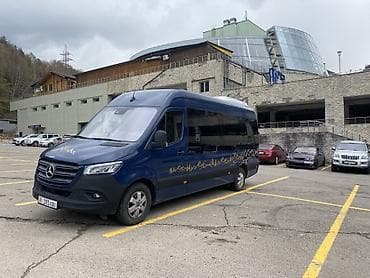 ленивец на даф: Пассажирский микроавтобус Mercedes‑Benz Sprinter 315 CDI (сине‑темный — 1