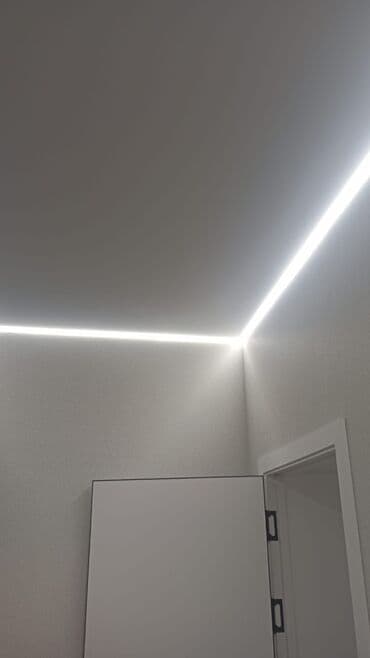 трековые светильник: Натяжной потолок Матовое Бесплатный замер, Монтаж, Демонтаж — 22