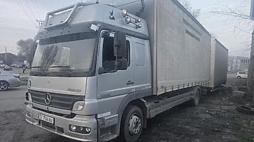 lexus lx 570 2014: Тягач, Mercedes-Benz, Тентованный — 8