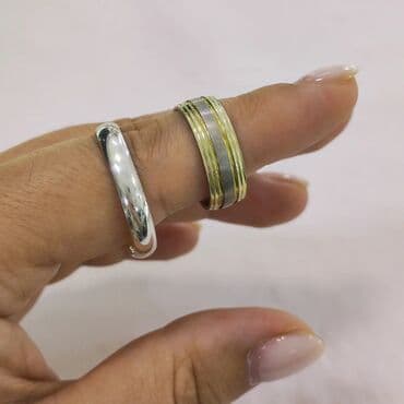 свадебное платья для беременных: Обручальное кольцо Италия Серебро напыление жёлтое золото 925 пробы — 2