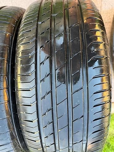 114 3: Шины 215 / 55 / R 17, Лето, Б/у, Комплект, Легковые, Sailun — 3