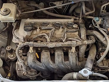 авто выхлоп: Бензиновый мотор Toyota 2003 г., 1.5 л, Б/у, Оригинал, Япония — 4