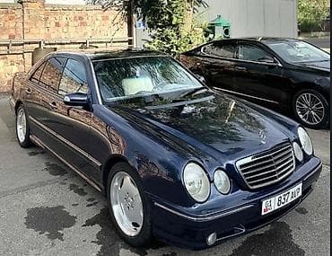 2000: Mercedes-Benz E-Class: 2000 г., 4.3 л, Автомат, Бензин, Седан — 5