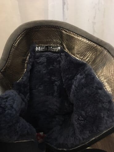 сапоги зимние женские натуральная кожа натуральный мех распродажа: Өтүктөр, 36, Marco Tozzi, Жаңы, түсү - Кара, Өзү алып кетүү — 4