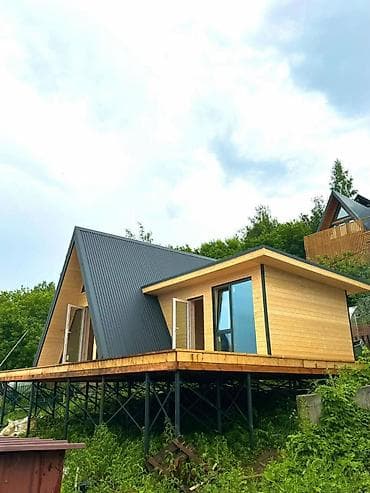 Каркасные A‑Frame и модульные дома под ключ - Проектирование и