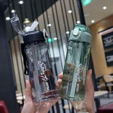 баллоны для воды: Бутылка для воды Объем: 750мл. Подходит для холодных и горячих — 3