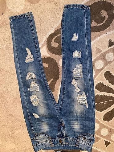 джинсы куртка: Комплект, цвет - Синий — 5