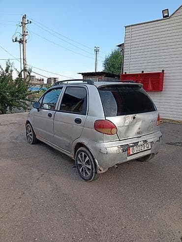 Транспорт: Daewoo Matiz: 1999 г., 0.8 л, Кол менен иштөөчү, Бензин, Хетчбек — 5