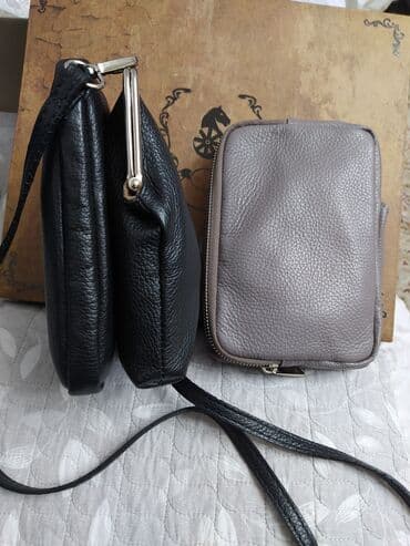 у настоящей женщины должно быть сумочка из италии: Шикарные, кожаные сумочки-кошельки, очень удобные, вместительные — 7