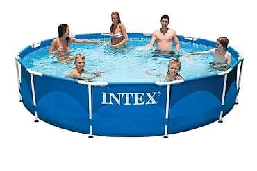 Спорт и хобби: Бассейн каркасный INTEX 28210 - это идеальный выбор для вашего летнего — 1