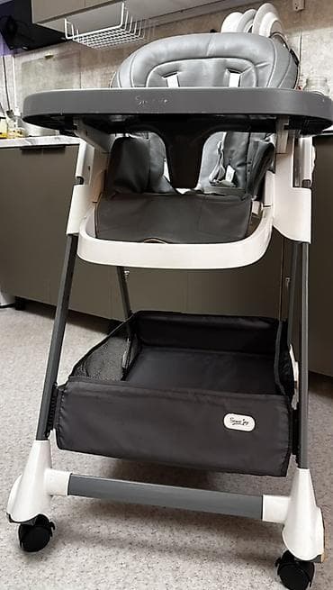 автолюлька graco junior: Стульчик для кормления, несколько положений спинки и по высоте можно — 2