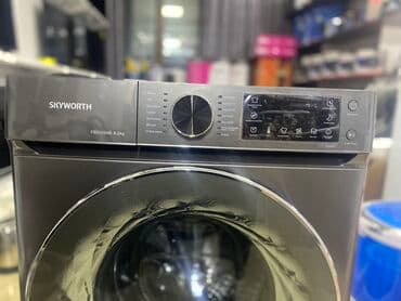 сушка для фруктов: Кир жуучу машина Skyworth, Жаңы, Автомат, 9 кг чейин, Толук өлчөм — 4