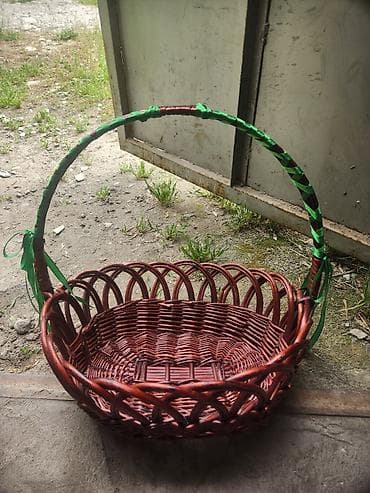 деревянные ручки: Корзина — 2