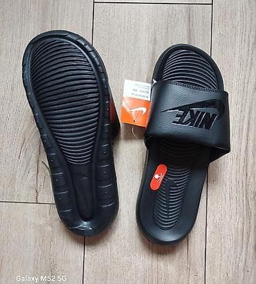 Сандалдар жана шлепкалар: Эркектердин сандалийи, 43, 44, Nike, Жаңы, түсү - Кара, Өзү алып кетүү — 3
