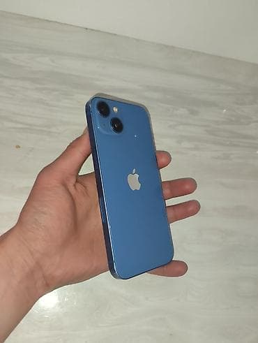 redmi note 10 lite: IPhone 13, Б/у, 128 ГБ, Синий, Чехол, 74 % — 2