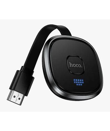продаю телят: Адаптер Hoco UA45 HDMI‑Wi‑Fi (черный) Беспроводной HDMI‑адаптер для — 2