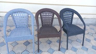 садовый стол и стулья: Садовый стул Металл — 3