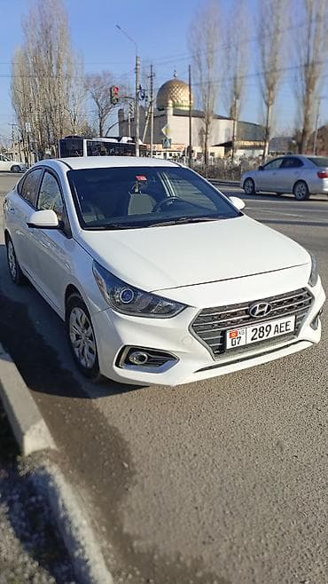 sprinter delfin: Hyundai Accent: 2018 г., 1.6 л, Автомат, Бензин, Седан — 1