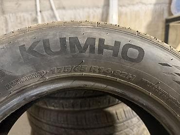 155 13: Шины 175 / 65 / R 14, Лето, Б/у, Комплект, Легковые, Корея, Kumho — 1