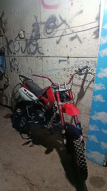 пит байк мотоцикл: Питбайк Kawasaki, 125 куб. см, Бензин, Взрослый, Б/у — 7