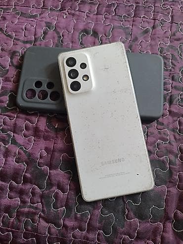 a 53: Samsung Galaxy A53 5G, Б/у, 128 ГБ, цвет - Белый, 2 SIM — 2