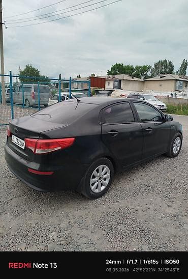 Унаа сатуу: Kia Rio: 2016 г., 1.6 л, Автомат, Бензин, Седан — 4