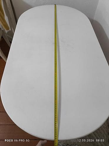 Жумшак эмерек үчүн каптамалар: Срочно!Срочно стол,6 штук стульчиктери менен сатылат б/у чехолдору — 7