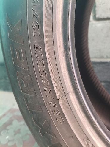 michelin pilot: Шины 255 / 50 / R 19, Лето, Б/у, Пара, Легковые, Maxtrek — 1