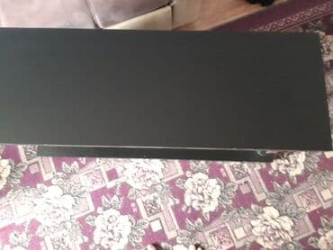 телевизор тумбочка: Тумба и подставка для телевизора, Б/у, Напольная, Самовывоз, цвет - Черный — 4