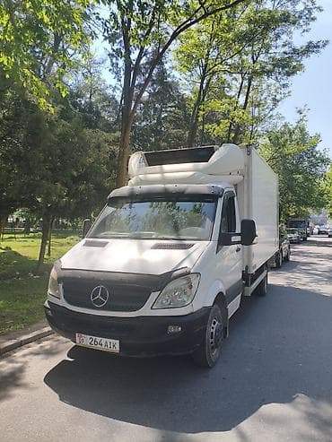 услуги по укладке брусчатки: Рефрижераторный фургон Mercedes‑Benz Sprinter - Холодильная установка — 1
