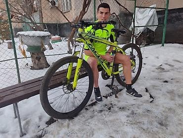 Электровелосипеды: Горный велосипед, Рама M (156 - 178 см), Карбон, Б/у — 1