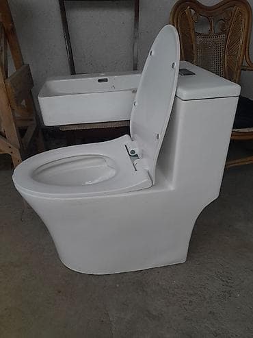 Унитаз Напольный, Материал: Фаянс — 8