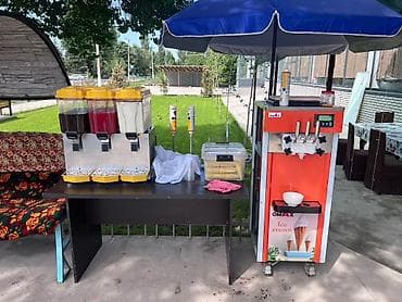 Өндүрүш үчүн жабдуулар: Комплект для уличной продажи холодных напитков и мягкого мороженого — 1
