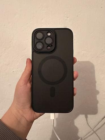 samsung 20: IPhone 14 Pro Max, Б/у, 128 ГБ, Black Titanium, Кабель, 86 % — 3