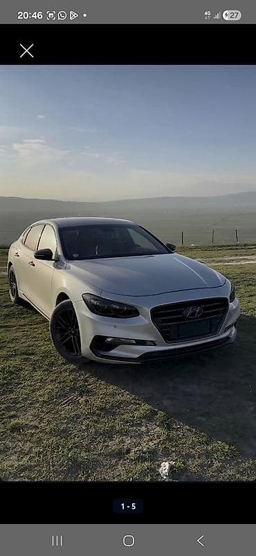 step wgn: Hyundai Grandeur: 2019 г., Автомат, Газ, Седан — 2